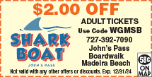 Special Coupon Offer for Shark Boat Tours